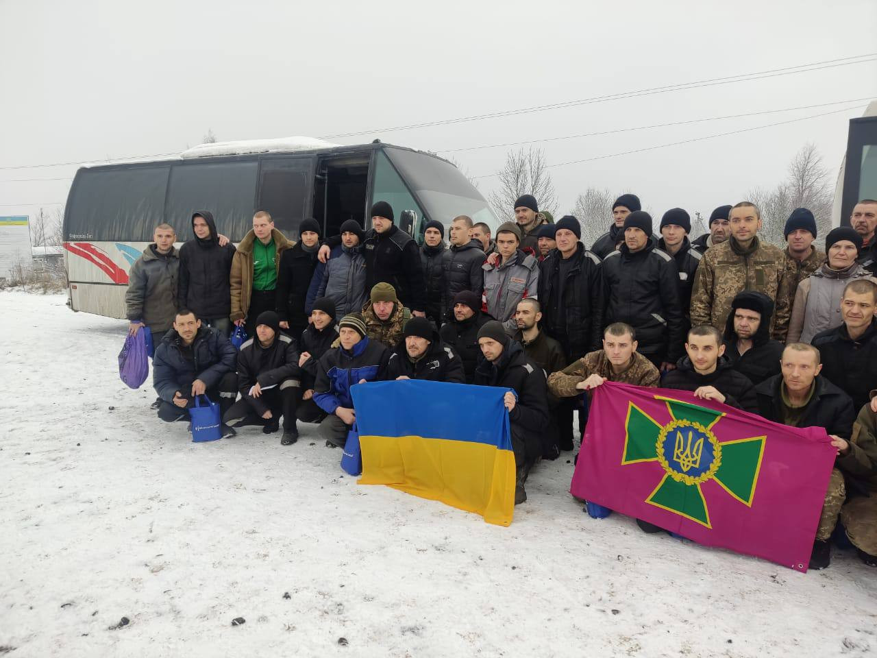 П'ятеро прикарпатців повернулися з російського полону