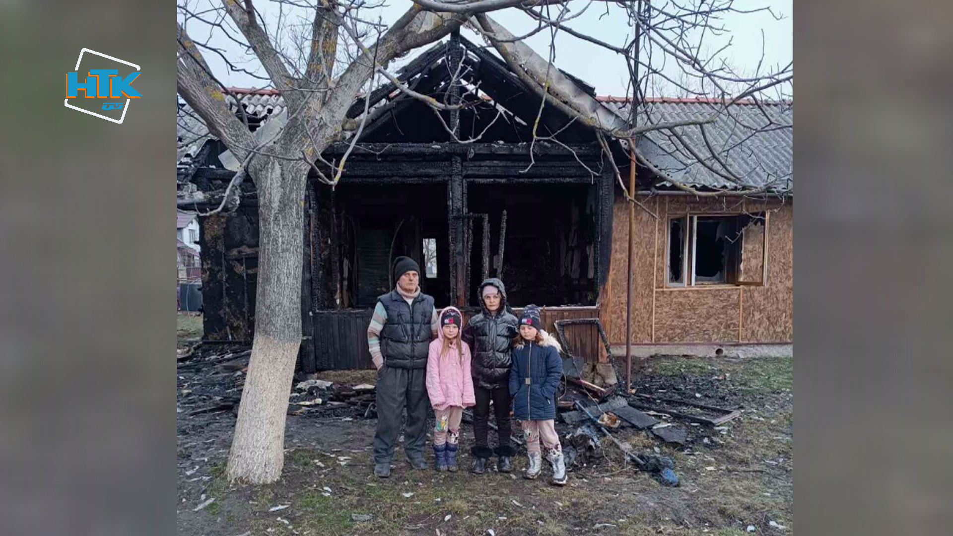 Згоріла хата і все нажите: родина з Коломийщини просить допомоги (ВІДЕО)