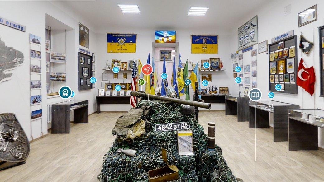 Запрацював 3D-музей бойової слави 10-ої окремої гірсько-штурмової бригади «Едельвейс»