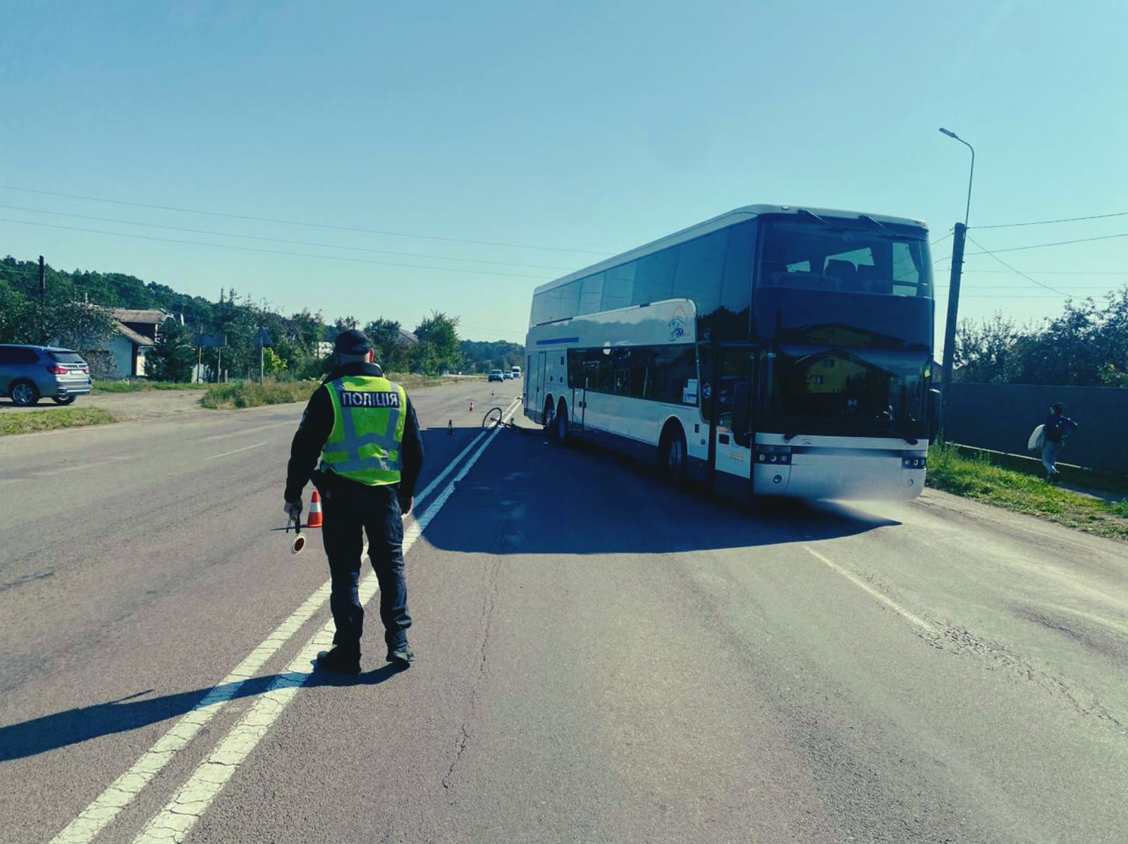 У Коломиї автобус наїхав на велосипедиста
