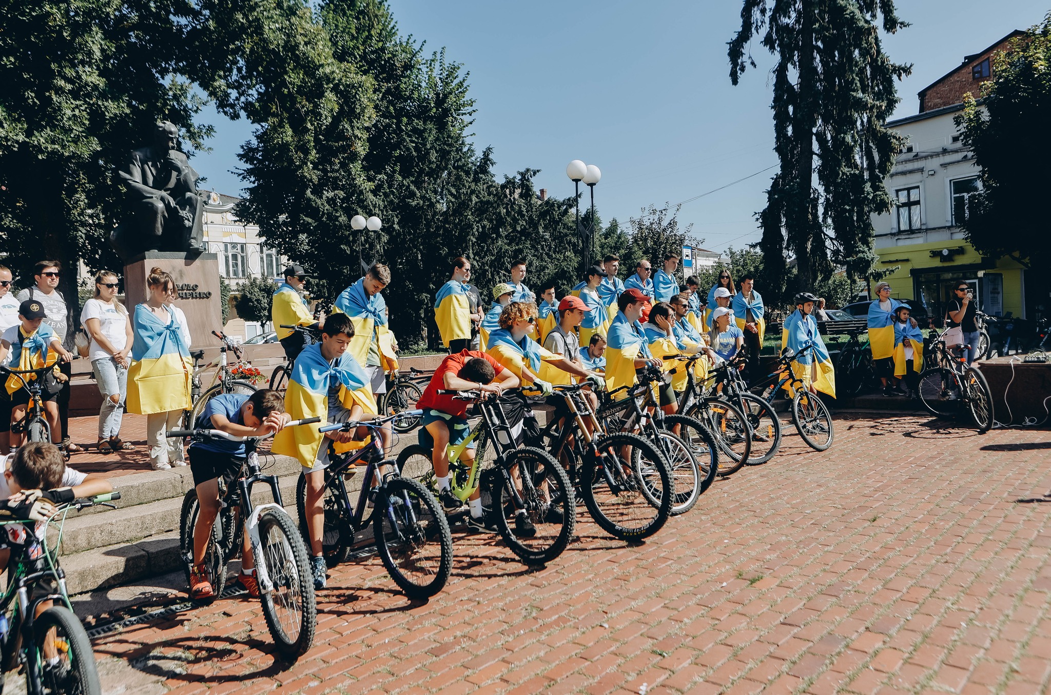 У Коломиї відбувся синьо-жовтий велопробіг (ФОТО)