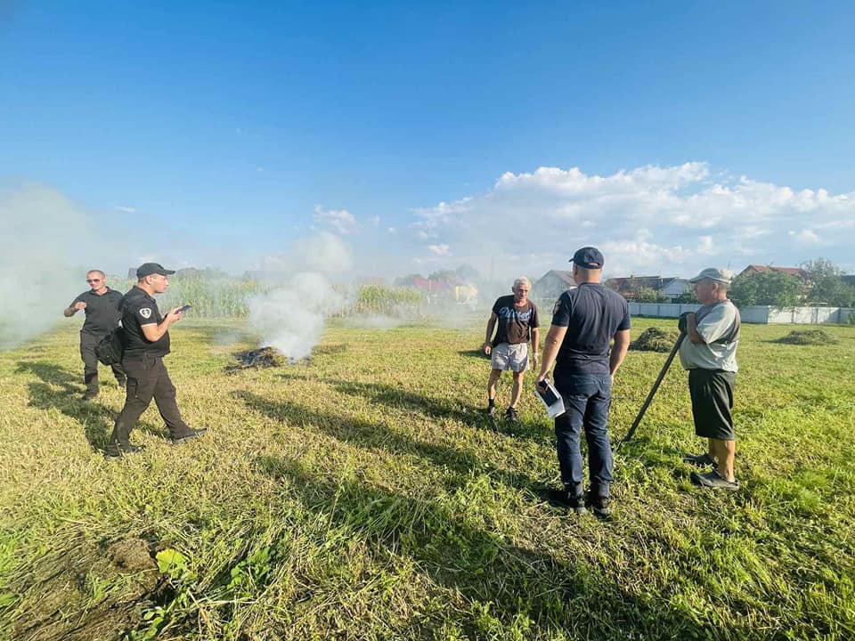 На Калущині завдяки дрону виявили ще 6 паліїв сухостою