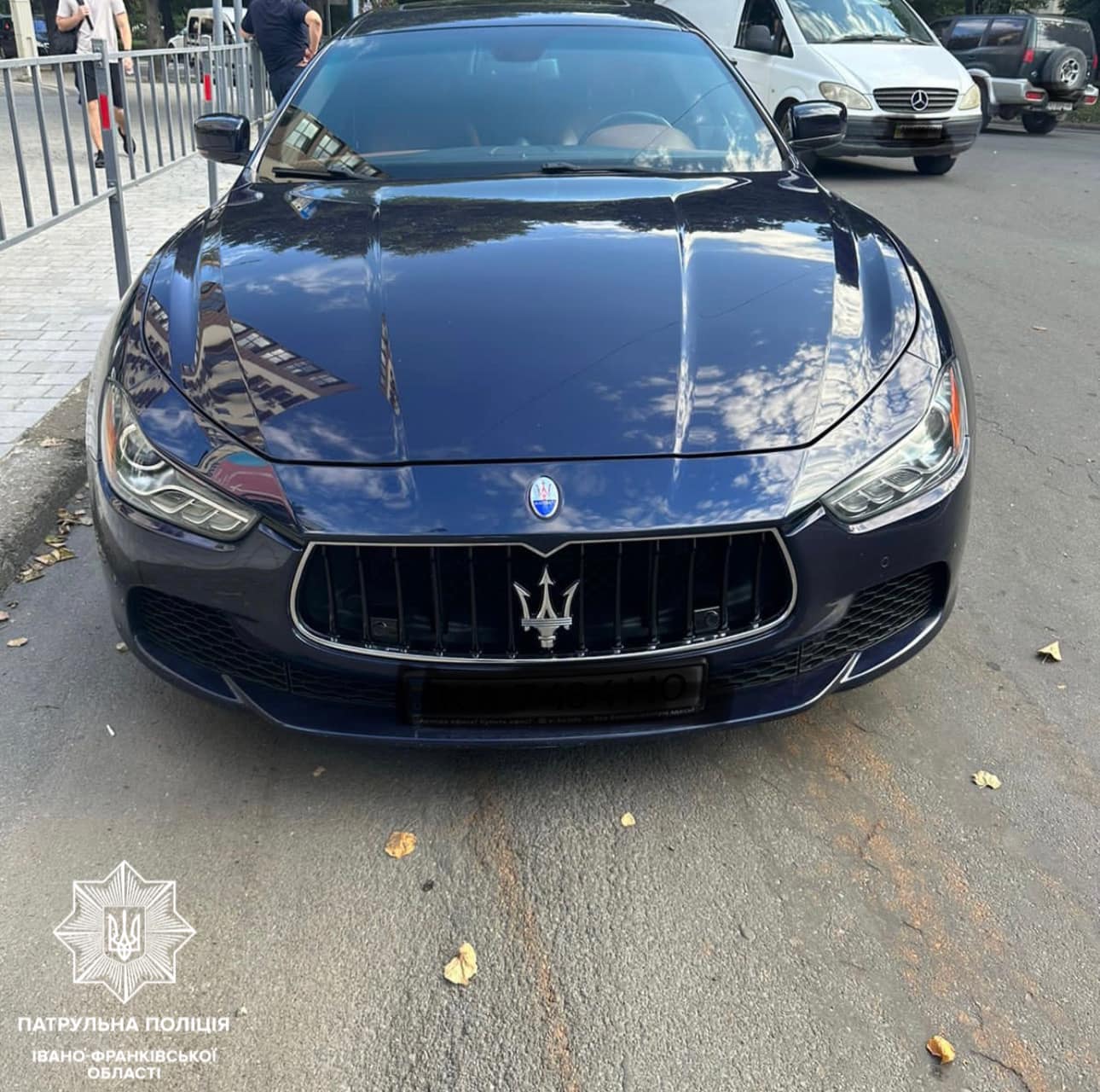 Франківські патрульні виявили автомобіль, який перебував у міжнародному розшуку