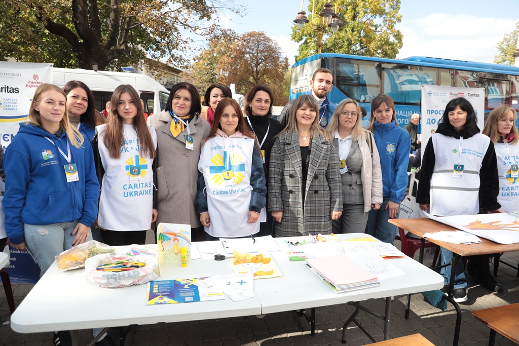 В Івано-Франківську провели інтерактивний івент до дня ментального хдоров'я