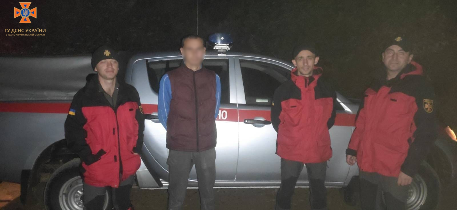 Рятувальники розшукали заблукалого чоловіка, який збирав гриби