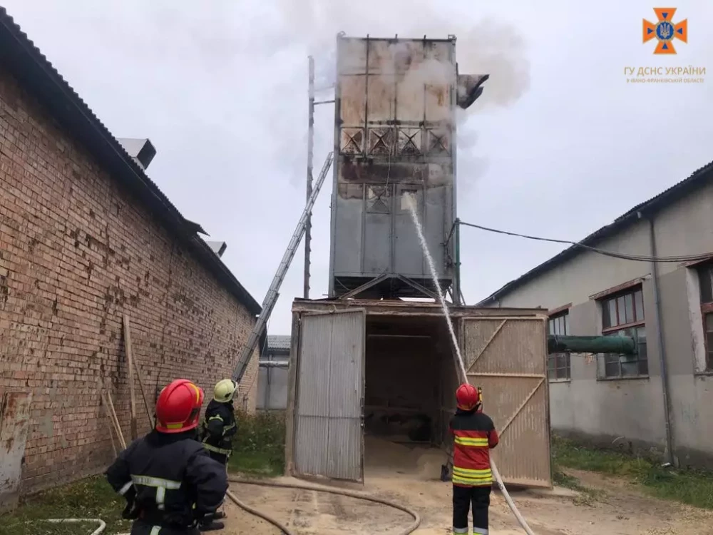 В Коломиї горіло приватне підтриємство