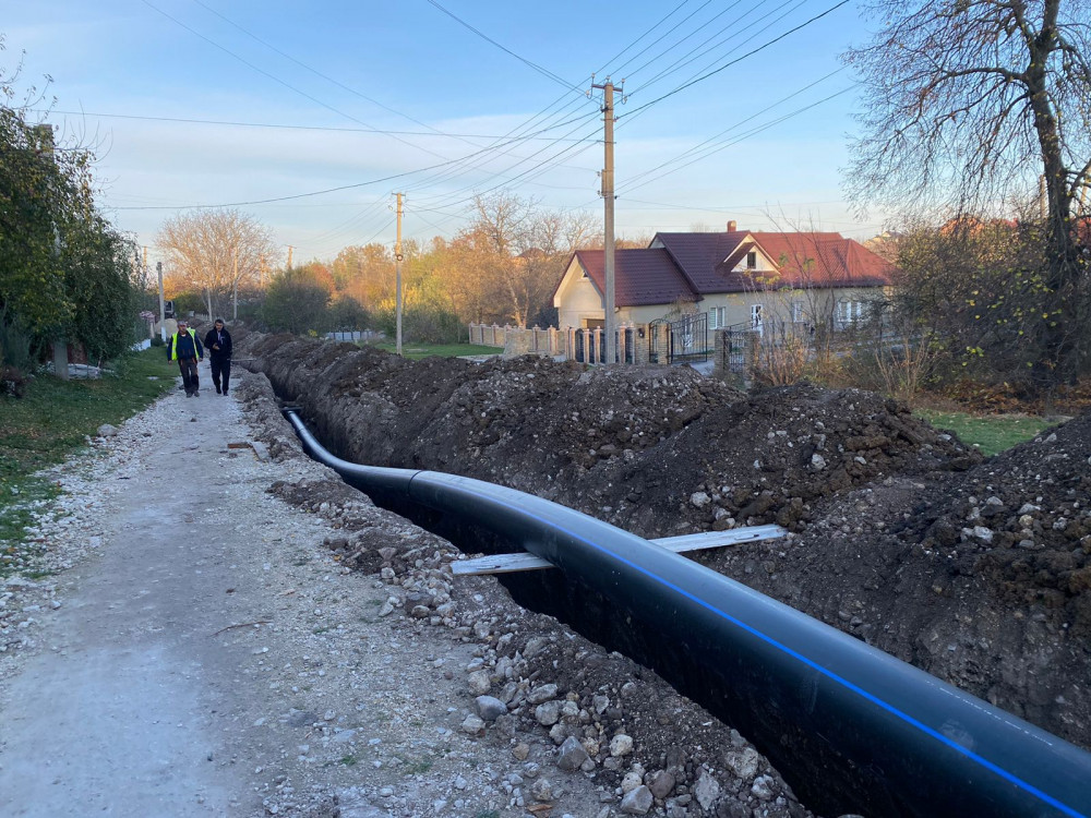 У Городенці триває реконструкція водопроводу