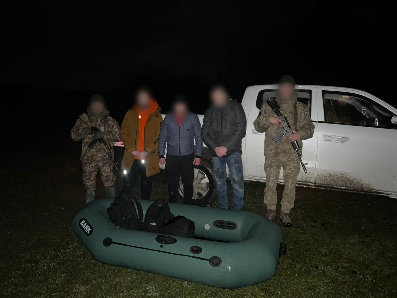 Група українських чоловіків спробувала переправитися через кордон у Різдвяну ніч