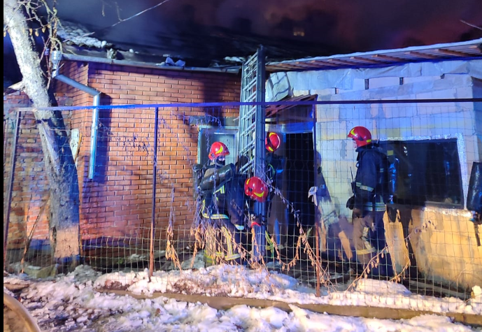 В Івано-Франківську горів житловий будинок