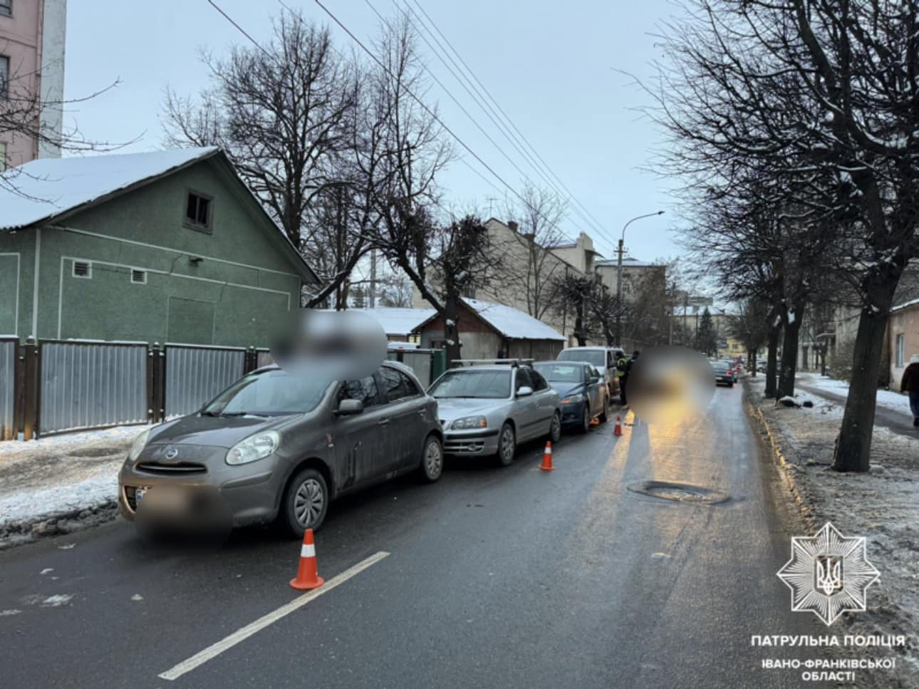 ДТП з участю чотирьох автомобілів
