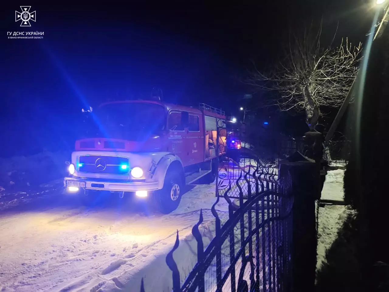 В Калуському районі на пожежі загинула жінка