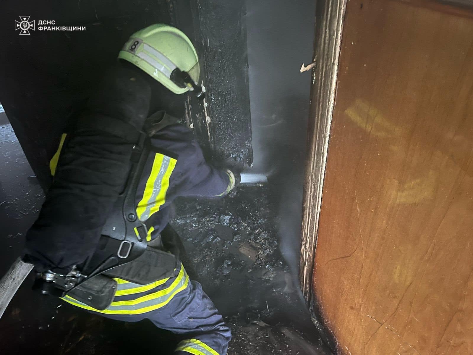 У Калуському районі під час пожежі загинув чоловік