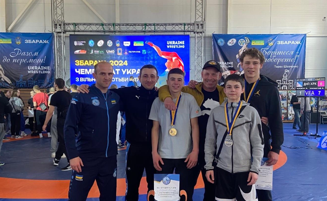 Коломияни посіли призові місця на Чемпіонаті України з вільної боротьби