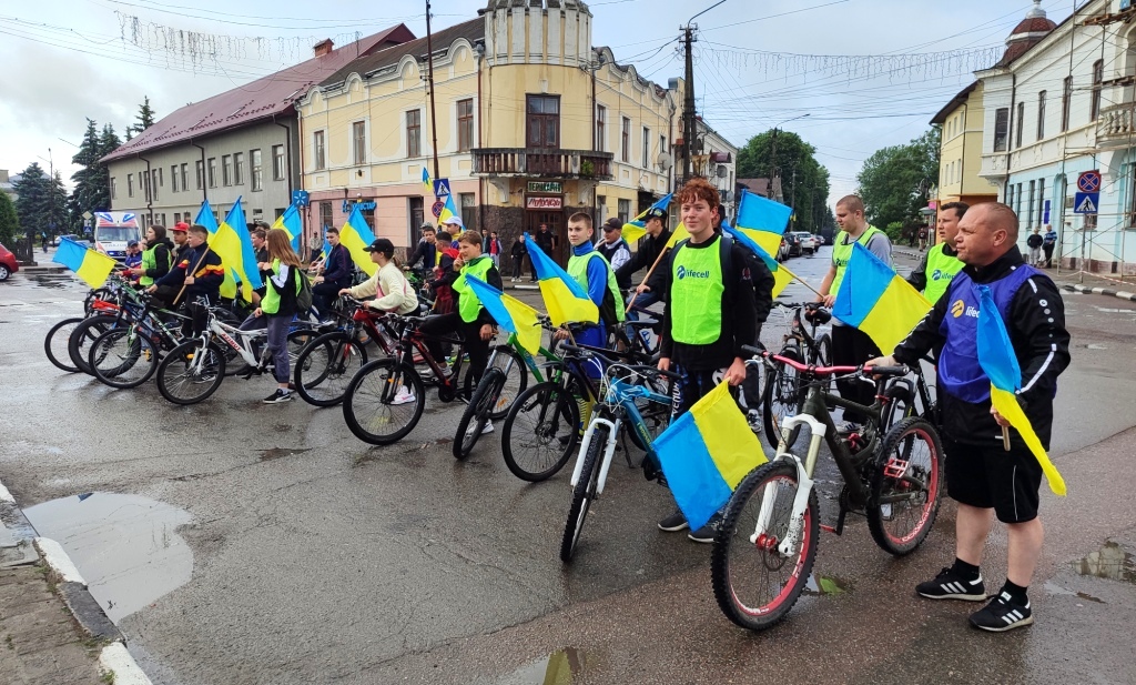 У Тлумачі провели велопробіг до Міжнародного дня захисту дітей
