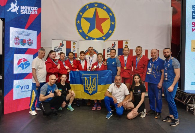 Прикарпатські юніори вибороли 6 європейських медалей
