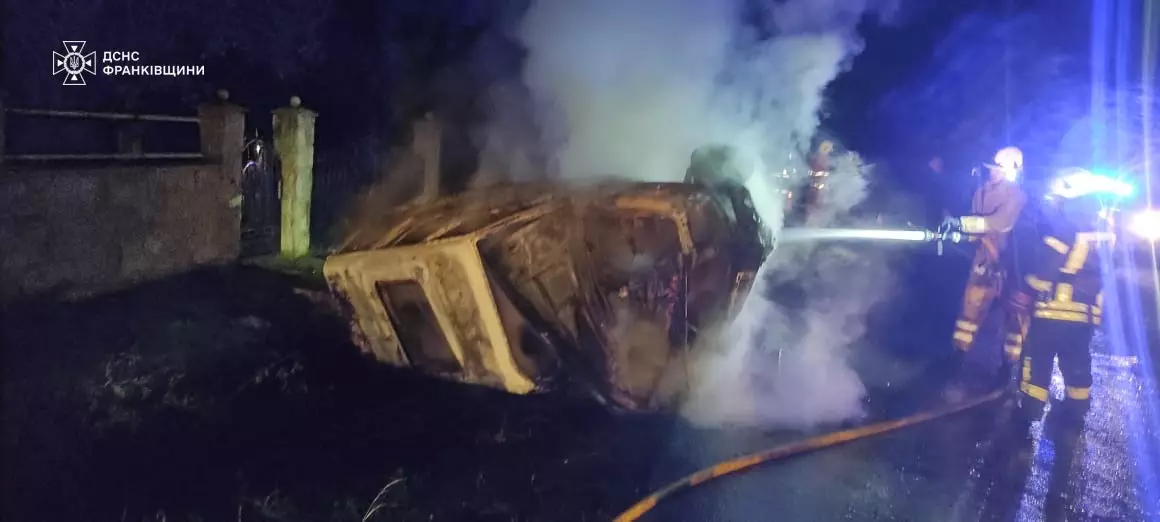 На Прикарпатті за добу ліквідували низку пожеж: в житлових будинках та транспортних засобах