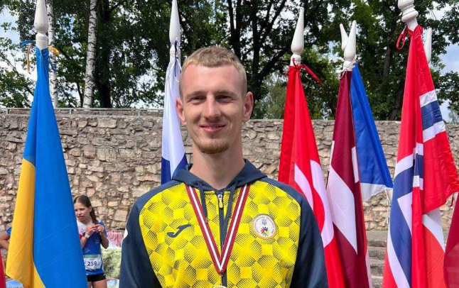 Прикарпатський спортсмен Назар Левицький здобув золото на чемпіонаті Європи