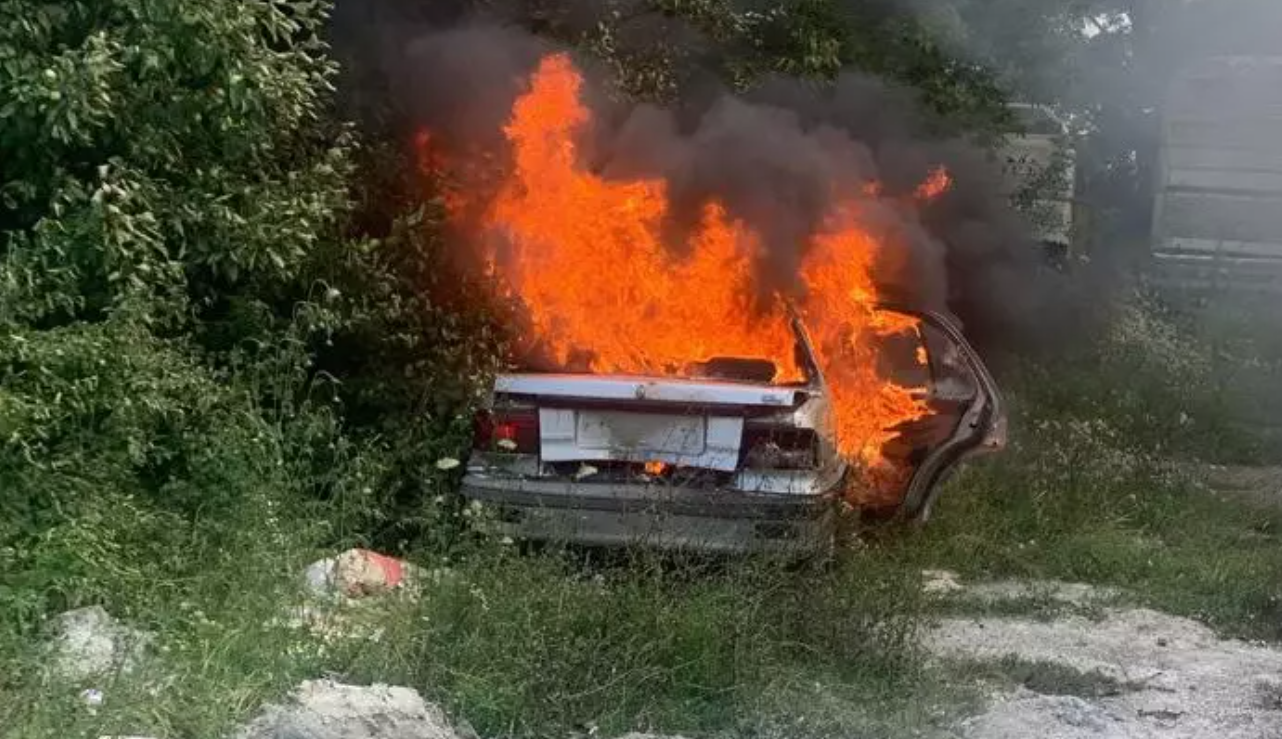 На Прикарпатті за минулу добу зареєстровано дві пожежі транспортних засобів