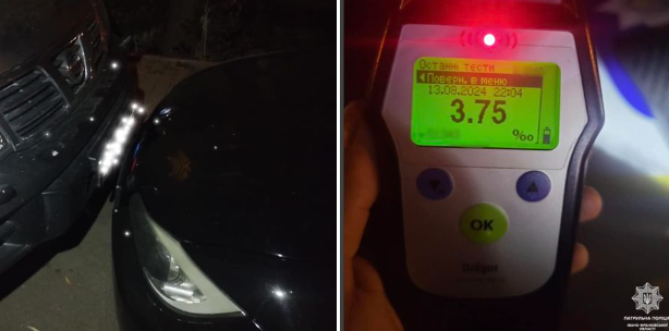 В Івано-Франківську нетвереза водійка спричинила ДТП
