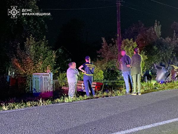 Надзвичайники ліквідували наслідки смертельної ДТП у Надвірнянському районі