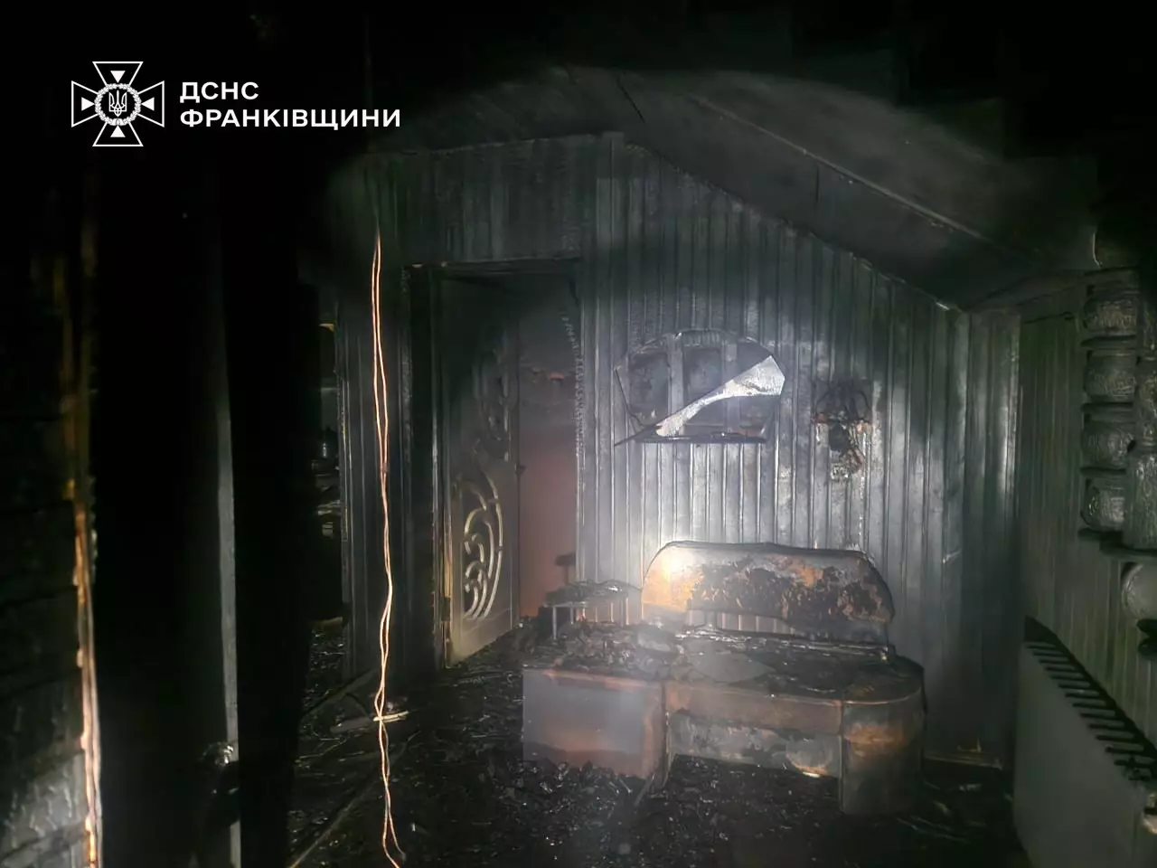 У Ланчині сталася пожежа в житловому будинку, загинув чоловік