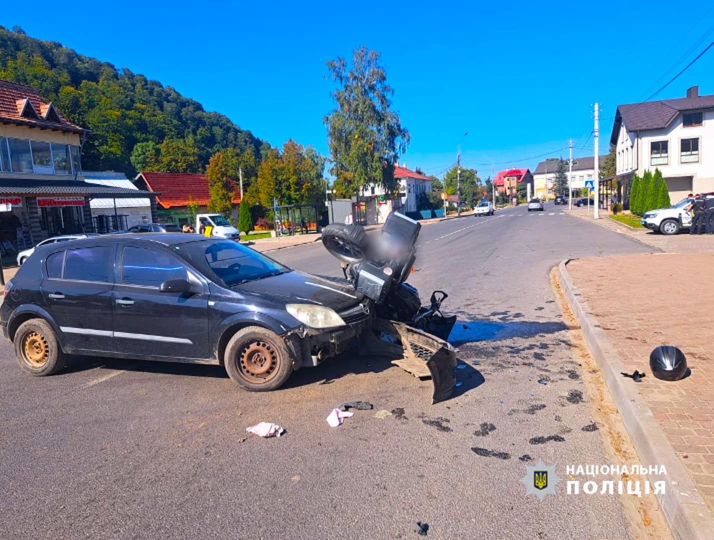 У Лисецькій та Вигодській громадах сталися дві дорожньо-транспортні пригоди