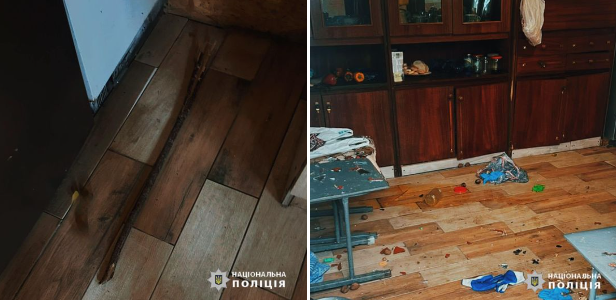 На Коломийщині поліцейські оперативно затримали чоловіка, який побив подружжя