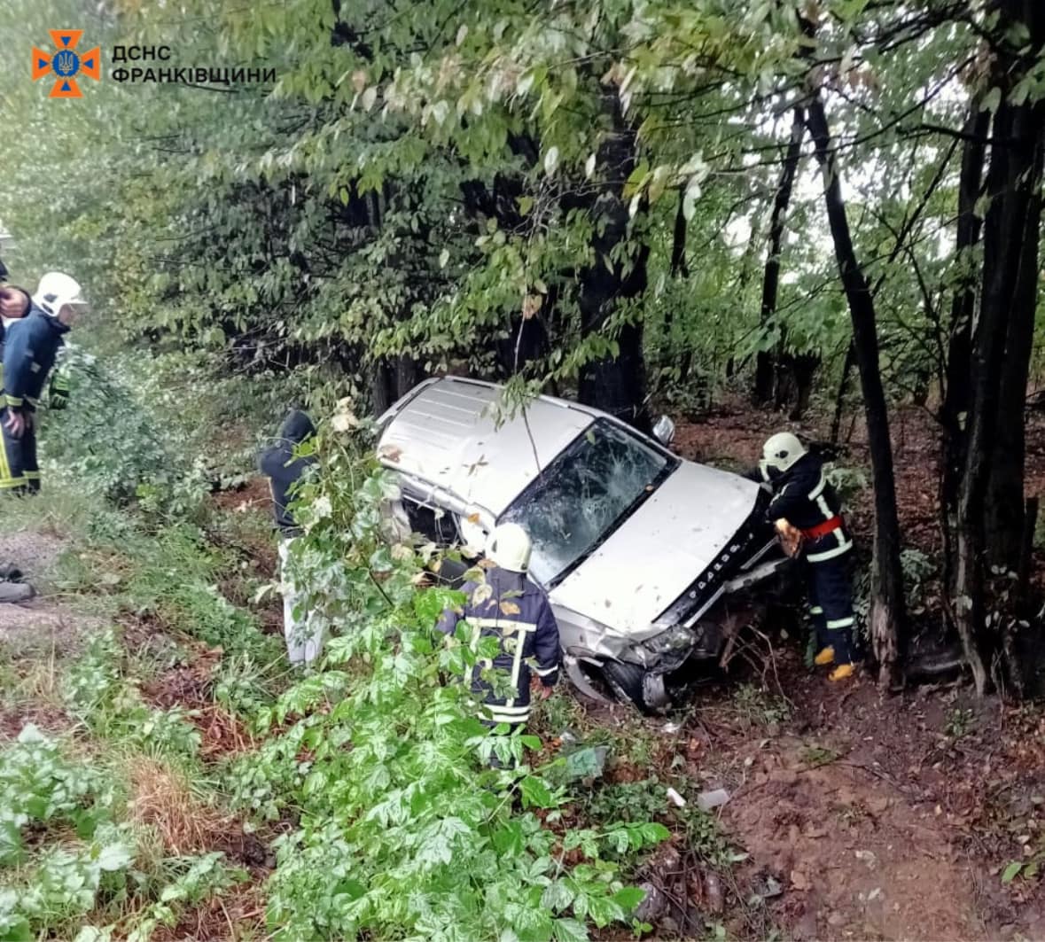 У Ямницькій ТГ рятувальники ліквідували наслідки ДТП