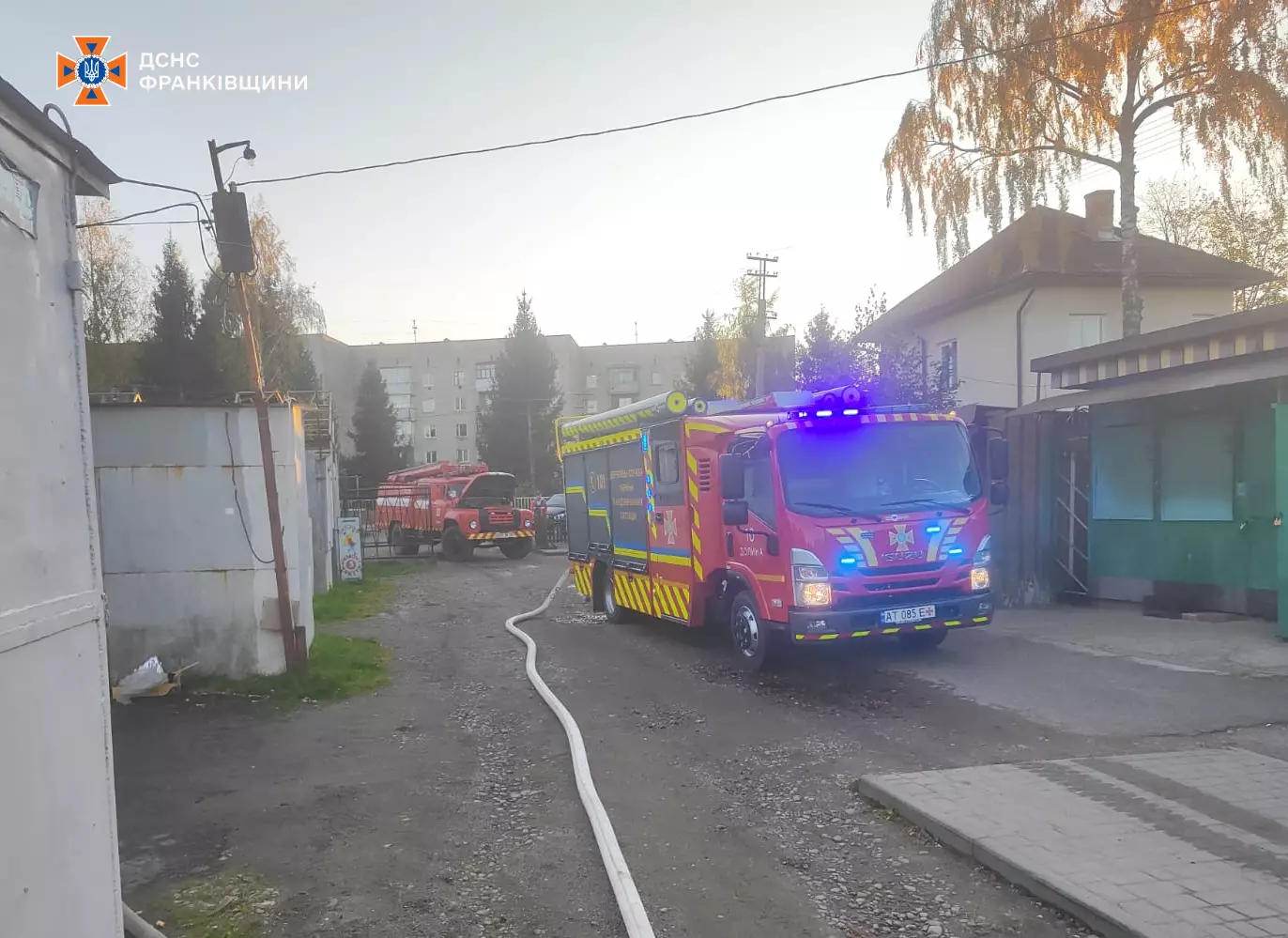 Рятувальники за минулу добу ліквідували дві пожежі у Калуському та Коломийському районі