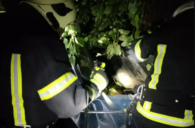 У Тлумацькій ТГ сталася ДТП: рятувальники деблокували постраждалого водія