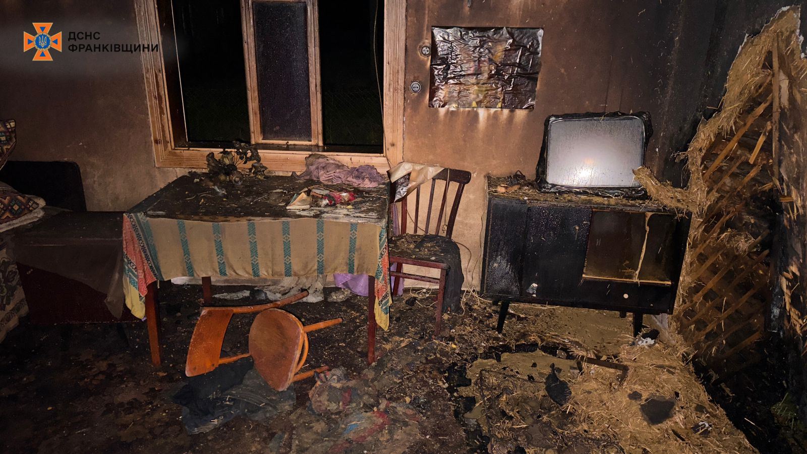 У Калуському районі внаслідок пожежі загинули двоє людей