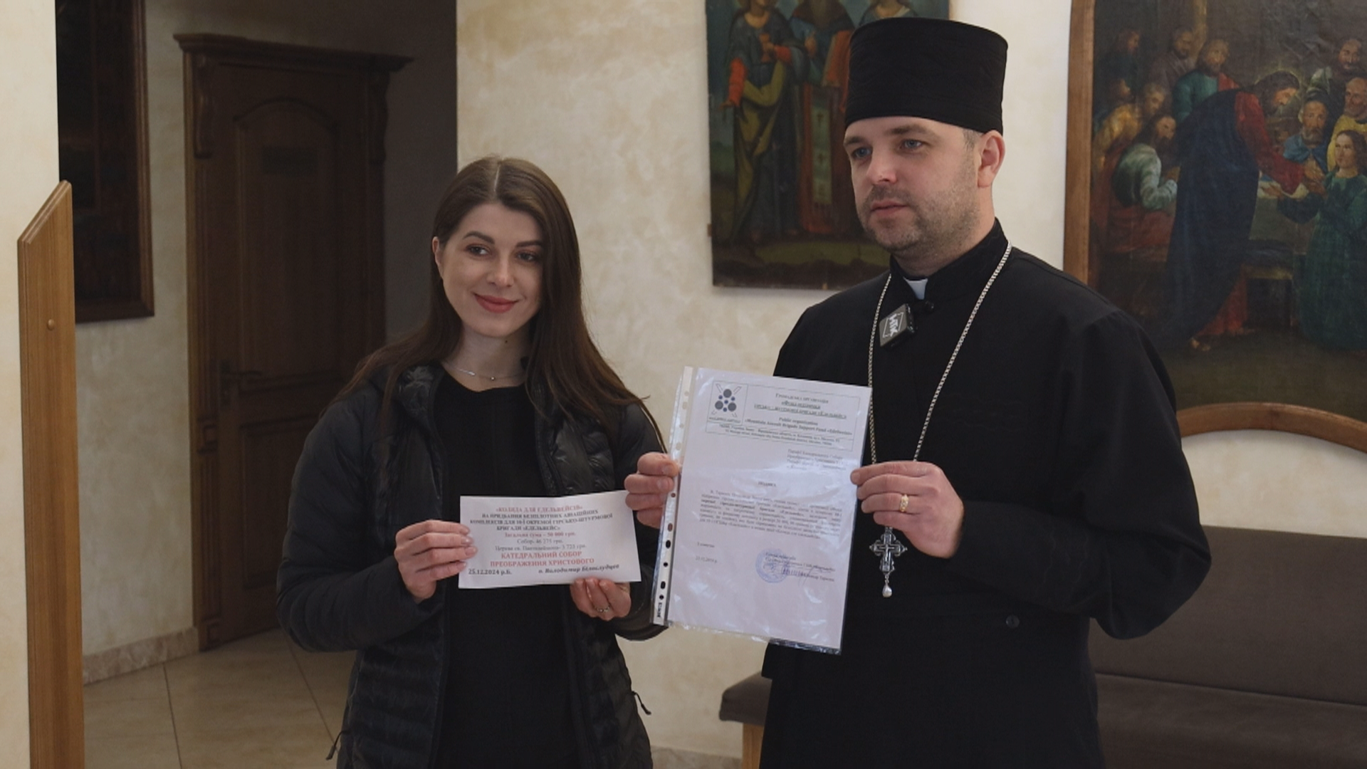 У Коломиї під час різдвяної літургії зібрали 50 тисяч гривень для захисників