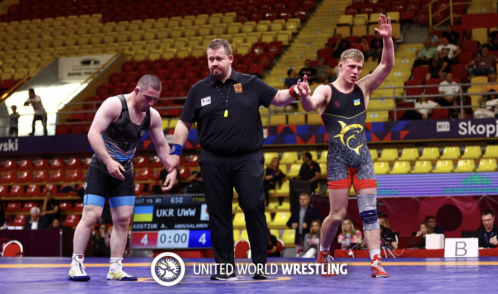 Коломиянин Артур Костюк — чемпіон Європи U17 з вільної боротьби!
